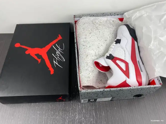 Rep Jordan 4 Cement Air Red DH6927-161 0615